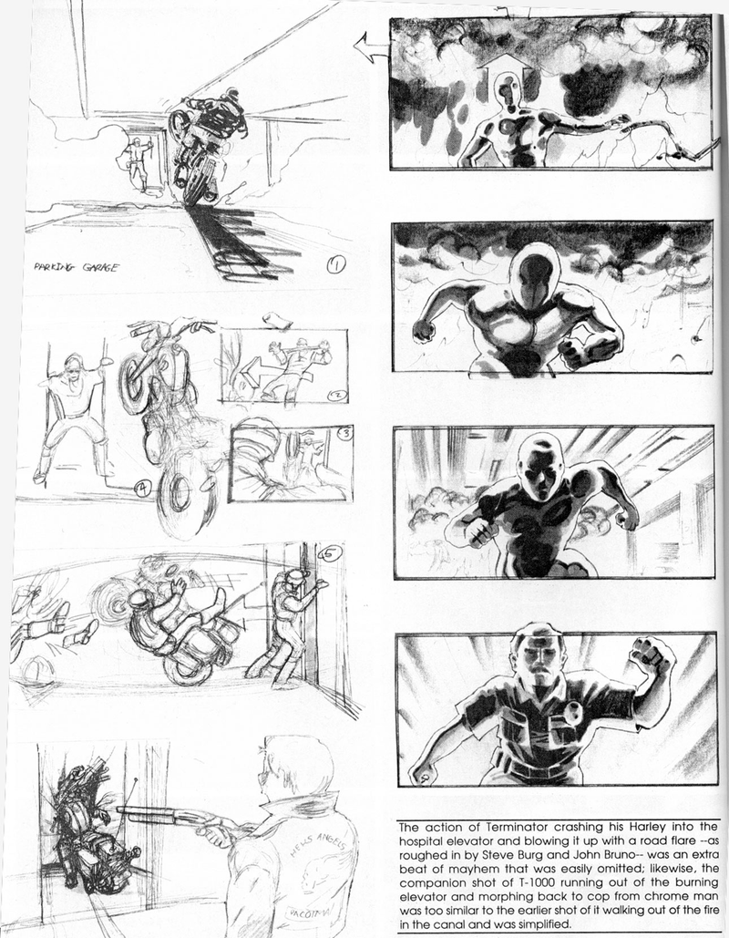 Illustration for article titled Terminator 2 Storyboards Show The Destruction Of Skynet